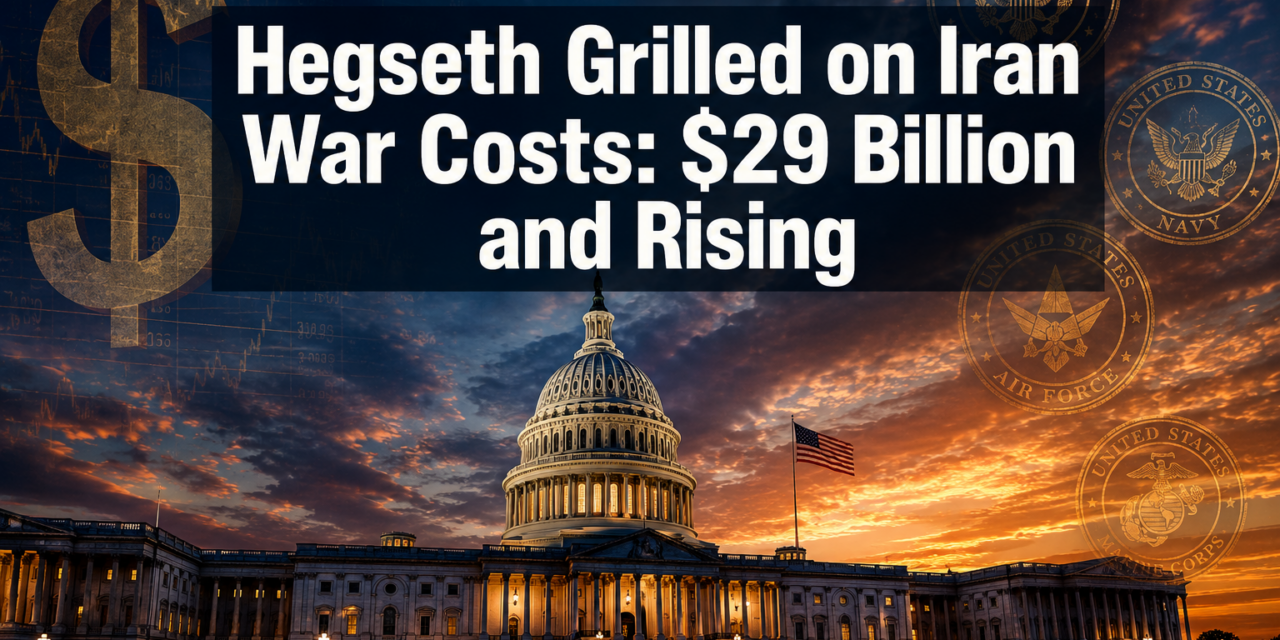 Defense Secretary Hegseth Grilled on Iran Conflict Costs: Taxpayer Burden and Path to Escalation in 2026