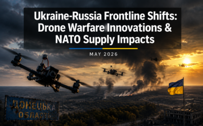 Ukraine-Russia Frontline Shifts: Drone Warfare Innovations and NATO Supply Impacts May 13, 2026
