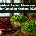 Edible Microgreens from Top 2026 Yield Crops: Nutrient-Packed Beet, Radish, and Pea Shoots for Indoor Canadian Kitchens