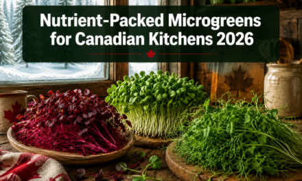 Edible Microgreens from Top 2026 Yield Crops: Nutrient-Packed Beet, Radish, and Pea Shoots for Indoor Canadian Kitchens