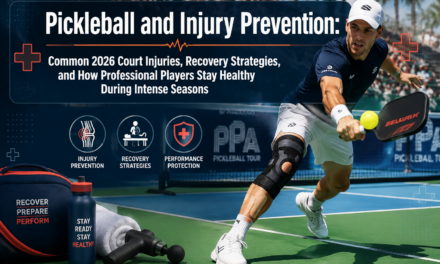 Pickleball and Injury Prevention: Common 2026 Court Injuries, Recovery Strategies, and How Professional Players Stay Healthy During Intense Seasons