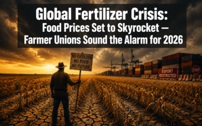 Global Fertilizer Crisis Threatens Food Price Skyrocket: Farmer Unions’ Urgent Warnings for 2026
