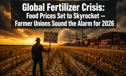 Global Fertilizer Crisis Threatens Food Price Skyrocket: Farmer Unions’ Urgent Warnings for 2026