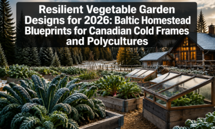 Resilient Vegetable Garden Designs for 2026: Baltic Homestead Blueprints for Canadian Cold Frames and Polycultures