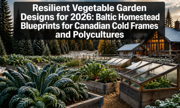 Resilient Vegetable Garden Designs for 2026: Baltic Homestead Blueprints for Canadian Cold Frames and Polycultures