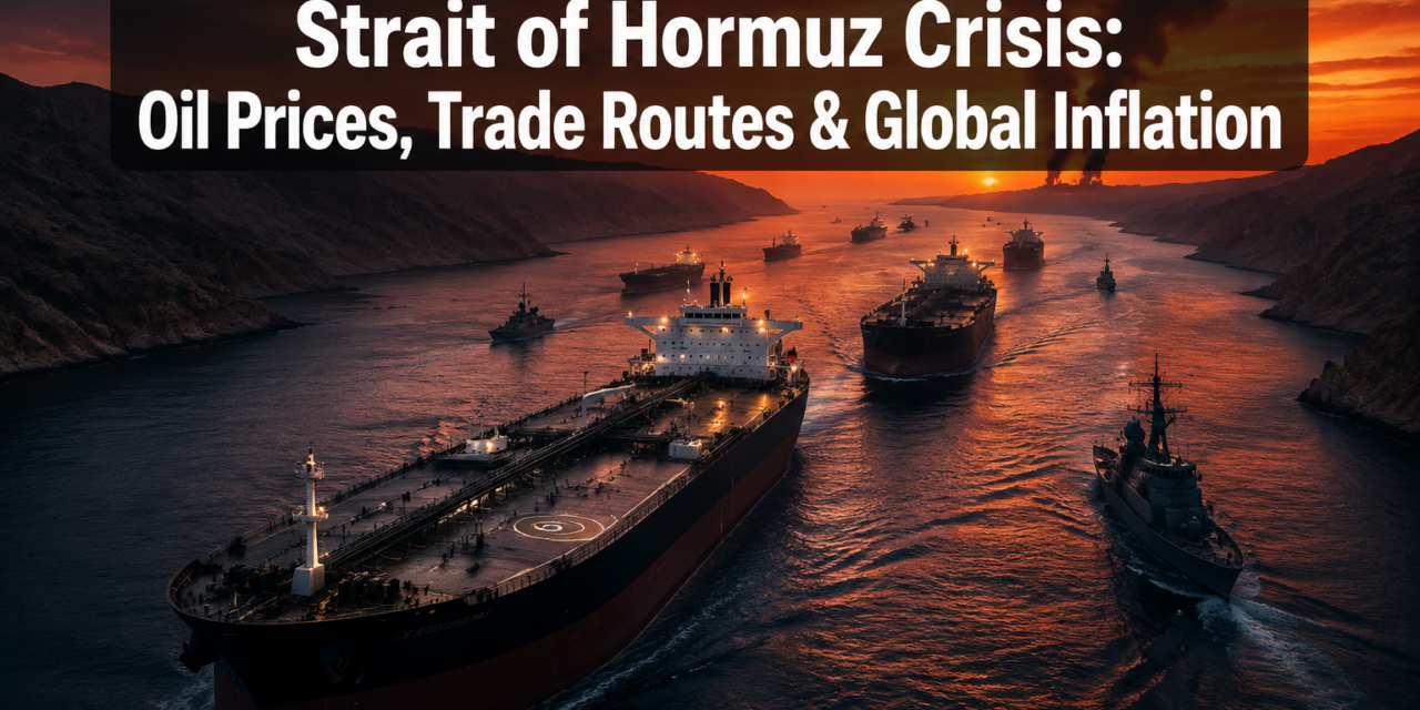 Strait of Hormuz Crisis: How a Shipping Bottleneck Could Hit Oil Prices, Trade Routes, and Global Inflation