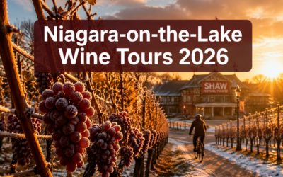 Niagara-on-the-Lake Wine Tours 2026: Icewine Harvest Weekends, Bench Trail Bike Loops, and Shaw Festival Pairings