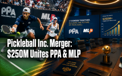 Pickleball Inc. Merger Breakdown: $250M Investment Merges PPA and MLP, Backers, and 2026 Pro League Roadmap