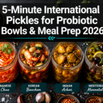 Quick-Pickling and Preservation: 5-Minute International Condiments for Building Probiotic Bowls and Meal Prep in 2026