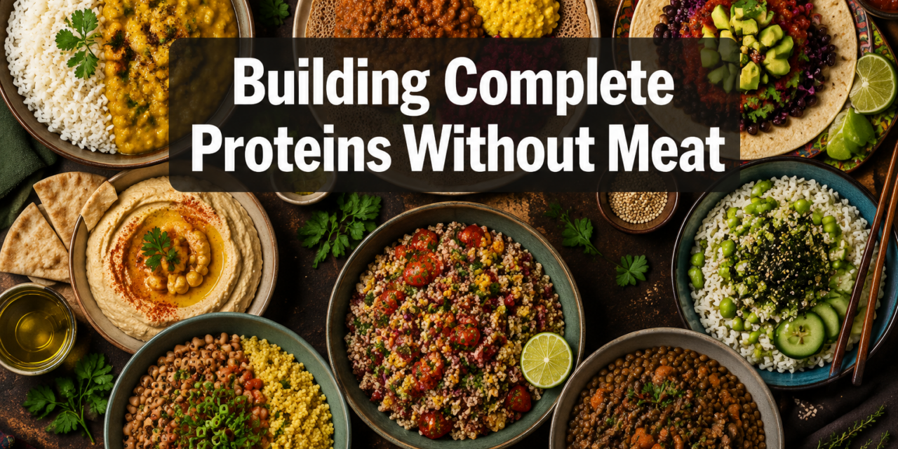 Building Complete Proteins Without Meat: Grain and Legume Combinations from 8 Global Cuisines for 2026 Plant-Based Eating