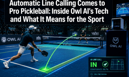 Automatic Line Calling Comes to Pro Pickleball: Inside Owl AI’s Tech and What It Means for the Sport