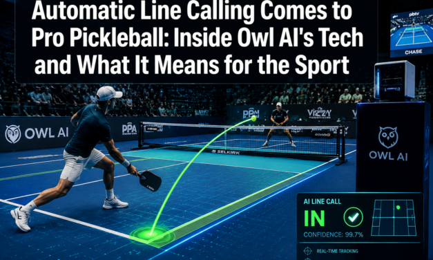 Automatic Line Calling Comes to Pro Pickleball: Inside Owl AI’s Tech and What It Means for the Sport