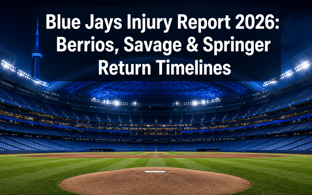 Major Blue Jays Injury Updates: Jose Berrios | Return Timelines Explained