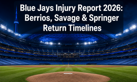 Major Blue Jays Injury Updates: Jose Berrios | Return Timelines Explained