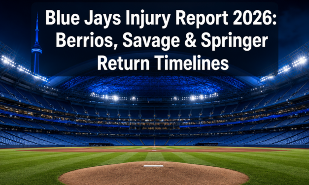 Major Blue Jays Injury Updates: Jose Berrios | Return Timelines Explained