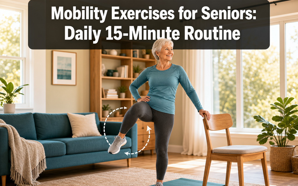 Mobility Exercises for Seniors: Daily 15-Minute Routine to Stay Flexible and Independent
