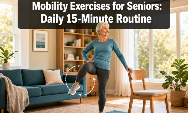Mobility Exercises for Seniors: Daily 15-Minute Routine to Stay Flexible and Independent