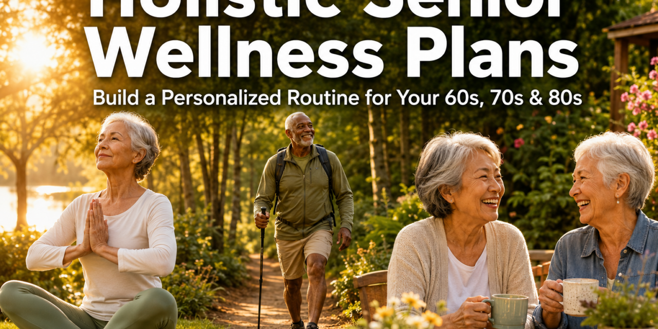 Holistic Senior Wellness Plans: How to Build a Personalized Routine for Your 60s, 70s, and 80s