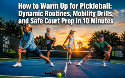 🏓  How to Warm Up for Pickleball: Dynamic Routines, Mobility Drills, and Safe Court Prep in 10 Minutes