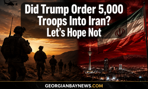 🇨🇦  Captain Ship Shepherd: Did Trump Order 5,000 Troops Into Iran? What the Evidence Actually Shows