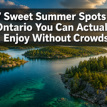 Ally Vitally shares 7 Sweet Summer Spots in Ontario You Can Actually Enjoy Without Crowds
