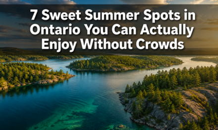 Ally Vitally shares 7 Sweet Summer Spots in Ontario You Can Actually Enjoy Without Crowds