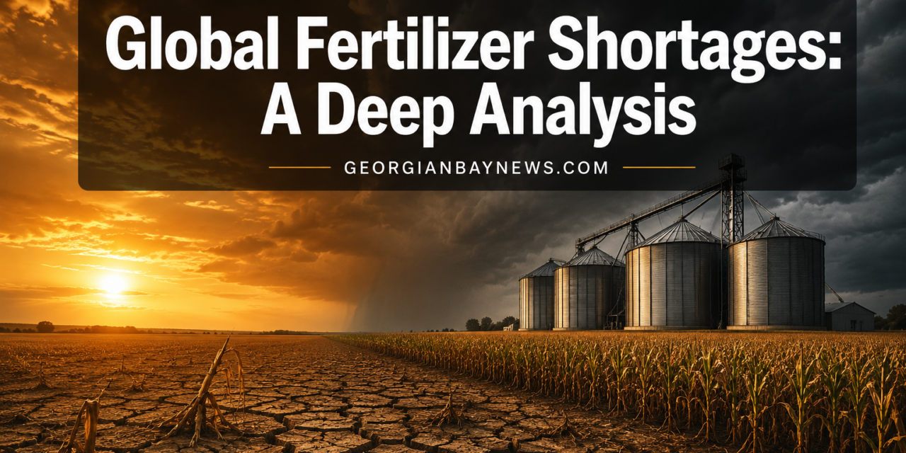 Global Fertilizer Shortages in the World: A Deep Analysis (2026)