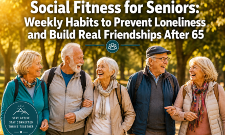 Social Fitness for Seniors: Weekly Habits to Prevent Loneliness and Build Real Friendships After 65