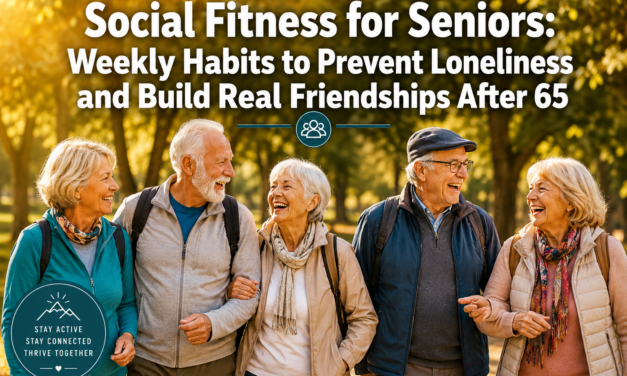 Social Fitness for Seniors: Weekly Habits to Prevent Loneliness and Build Real Friendships After 65