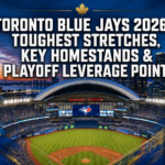 Toronto Blue Jays Schedule 2026: Toughest Stretches, Key Homestands, and Playoff Leverage Points