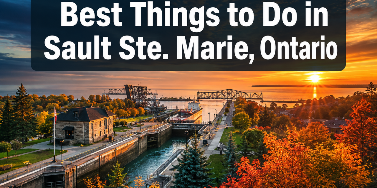 🛶  Best Things to Do in Sault Ste. Marie, Ontario: Canal Walks, Lake Superior Lookouts, and Day Trips to Pancake Bay