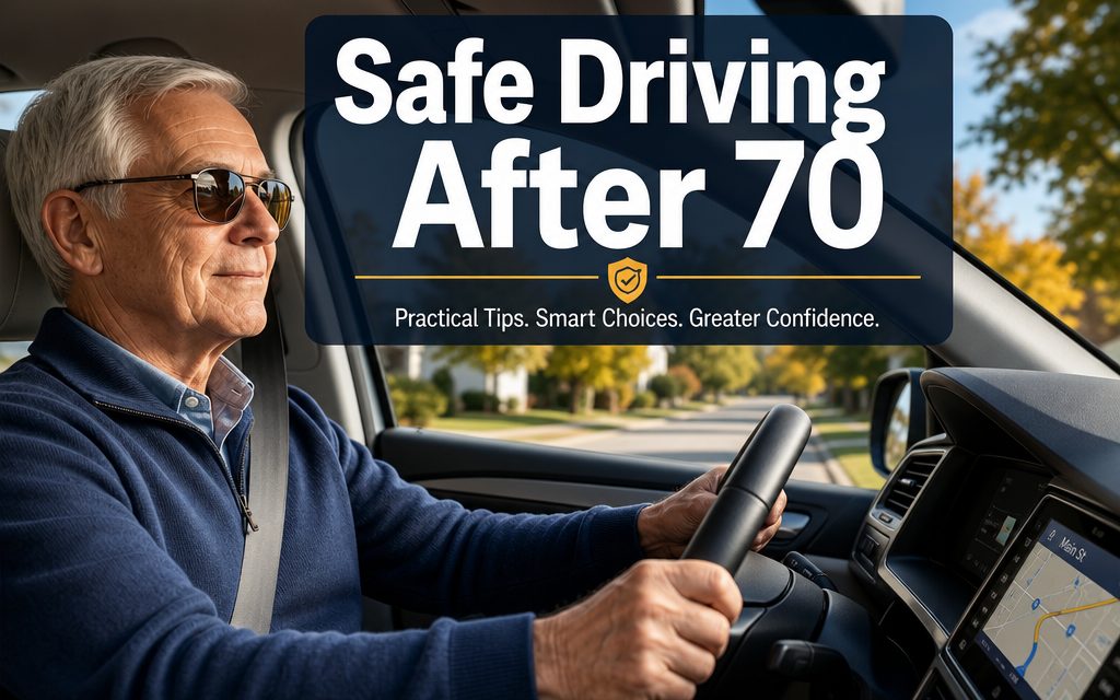 Safe Driving After 70: Self-Checks, Doctor Conversations, and Alternatives When It’s Time to Cut Back