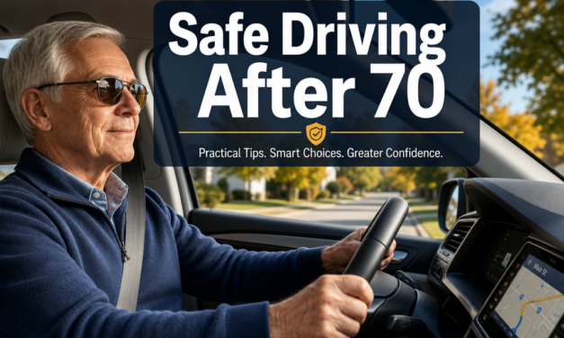 Safe Driving After 70: Self-Checks, Doctor Conversations, and Alternatives When It’s Time to Cut Back