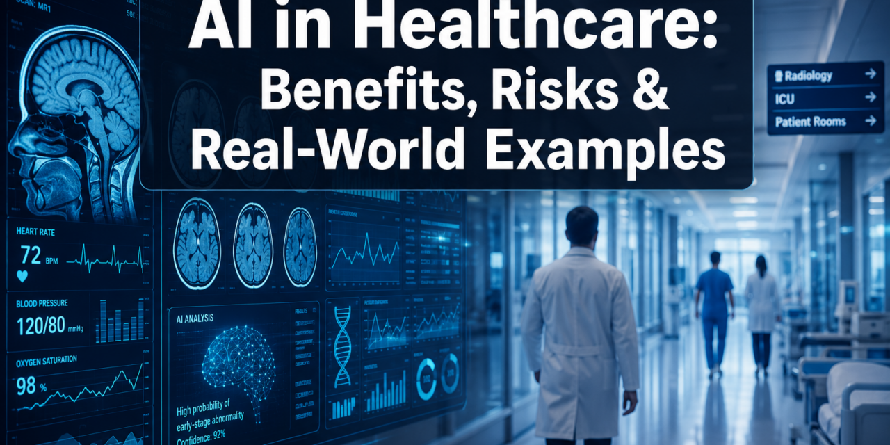 🩺  AI in Healthcare: Benefits, Risks, and Real-World Examples for Patients and Clinicians