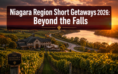 ๐ท Niagara Region Short Getaways for 2026: Lesser-Known Wineries, Scenic Roads, and New Openings Beyond the Falls