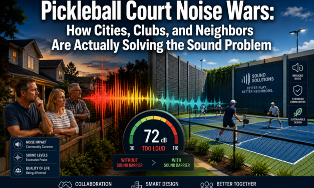 Pickleball Court Noise Wars: How Cities, Clubs, and Neighbors Are Actually Solving the Sound Problem
