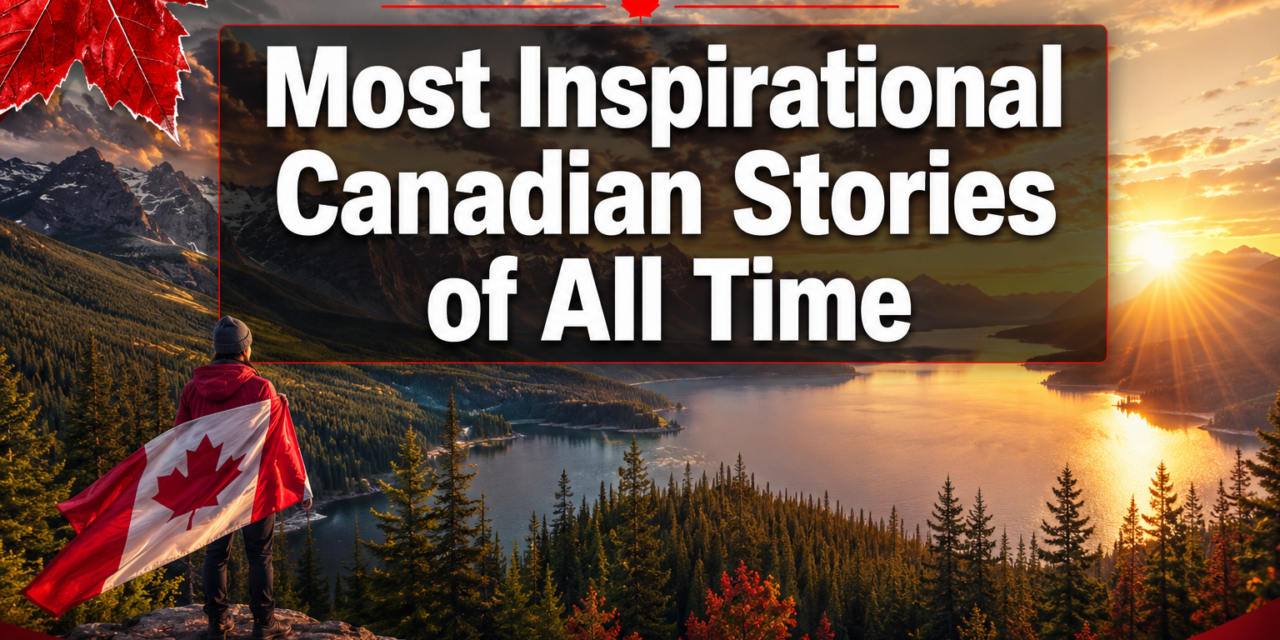 🇨🇦  Most Inspirational Canadian Stories of All Time: Real People, Real Moments of Courage