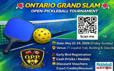 🇨🇦💯🎯 The Grand Slam Is Coming to Oakville — Are You In | Registration closes May 16