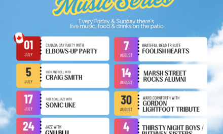 ☀️ Summer Patio Music Series is LIVE!  Jeremie Albino THIS FRIDAY! 🎭  Theatre is BACK! 