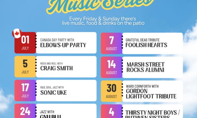 ☀️ Summer Patio Music Series is LIVE!  Jeremie Albino THIS FRIDAY! 🎭  Theatre is BACK! 