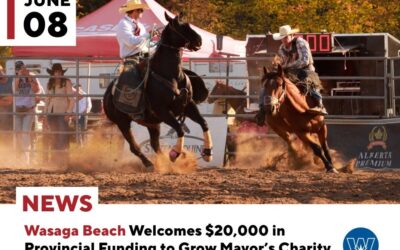🐎 Wasaga Beach Welcomes $20,000 in Provincial Funding to Grow Mayor’s Charity RAM Rodeo and Hootenanny Fall Festival