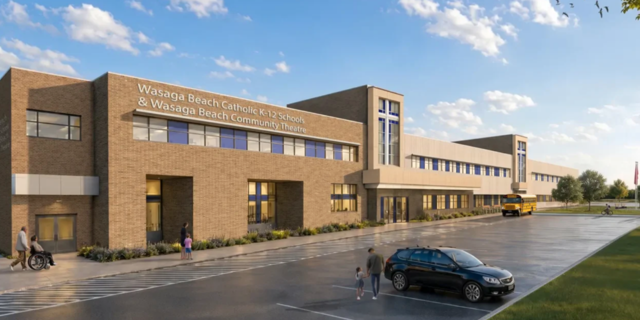Construction Begins on Wasaga Beach’s First High School and Community Hub