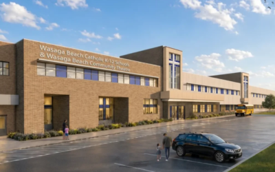 Construction Begins on Wasaga Beach’s First High School and Community Hub