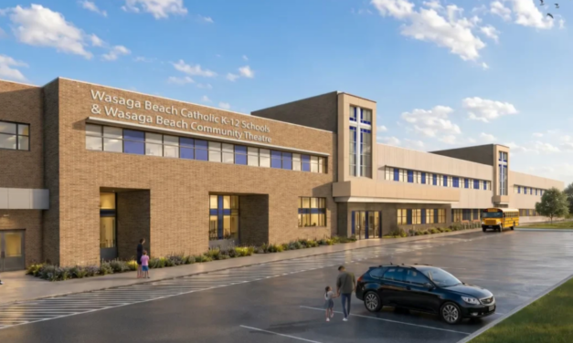 Construction Begins on Wasaga Beach’s First High School and Community Hub