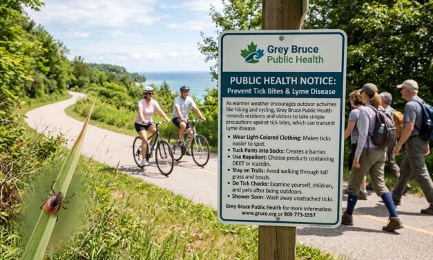 Grey Bruce Public Health Urging the Public to Take Steps to Prevent Tick Bites