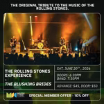 The Rolling Stones Experience – Blushing Brides | Sat, June 20 | Marsh Street Concert Hall