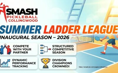 🏆 Join SMASH Collingwood’s inaugural Summer Ladder League | Registration Opens Monday, June 15th
