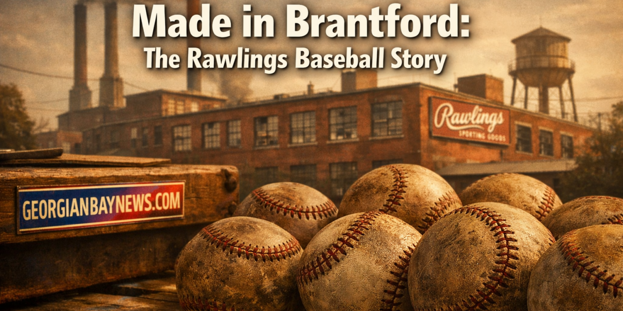 ⚾️  The Great History of Rawlings Baseballs Manufactured in Brantford, Ontario