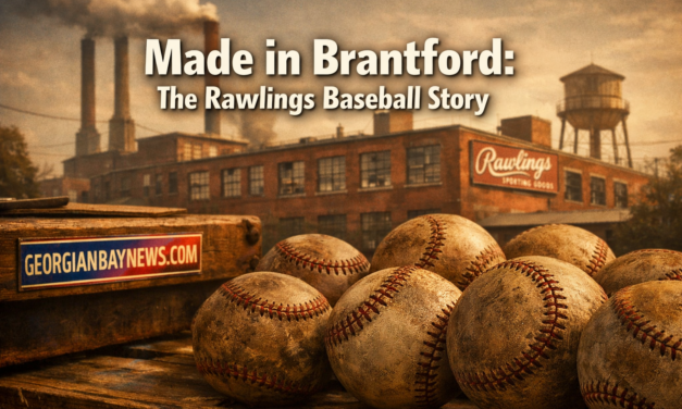 ⚾️  The Great History of Rawlings Baseballs Manufactured in Brantford, Ontario