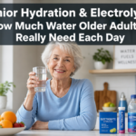 💦  Senior Hydration and Electrolytes: How Much Water Older Adults Really Need Each Day